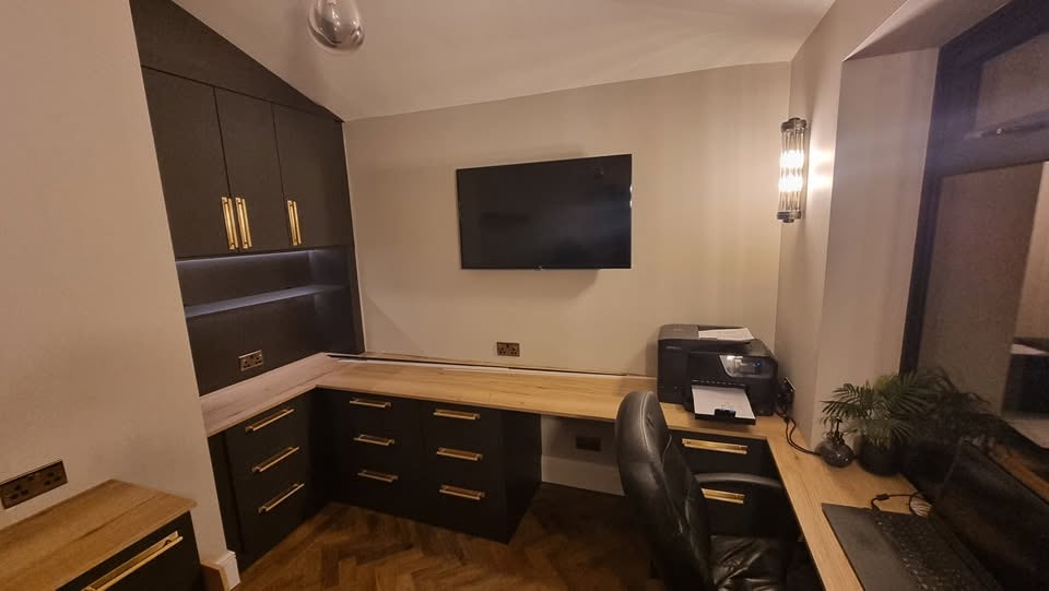 Office and commercial electrical installation